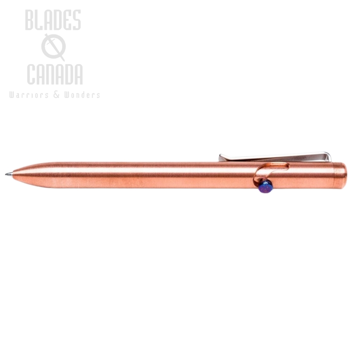 (image for) Tactile Turn Bolt Action Pen Short - Copper w/Timascus Bolt